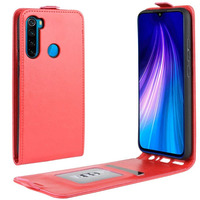 Flipové Pouzdro Na Xiaomi Redmi Note 8 2021 Kožené Pouzdro Vertikální Umělá Kůže