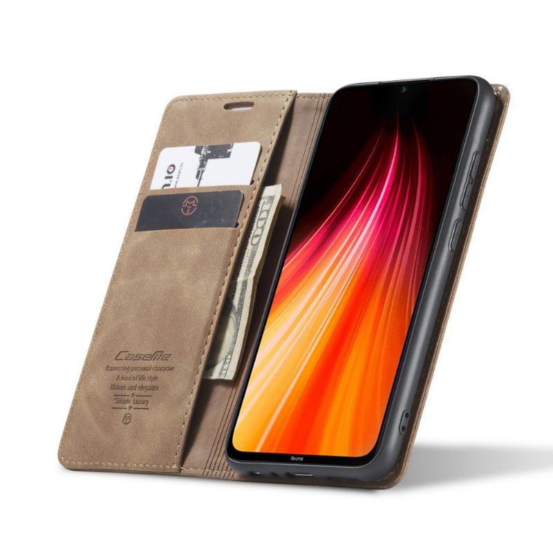 Flipové Pouzdro Na Xiaomi Redmi Note 8 2021 Retro Golias Z Imitace Kůže