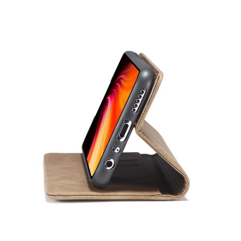 Flipové Pouzdro Na Xiaomi Redmi Note 8 2021 Retro Golias Z Imitace Kůže