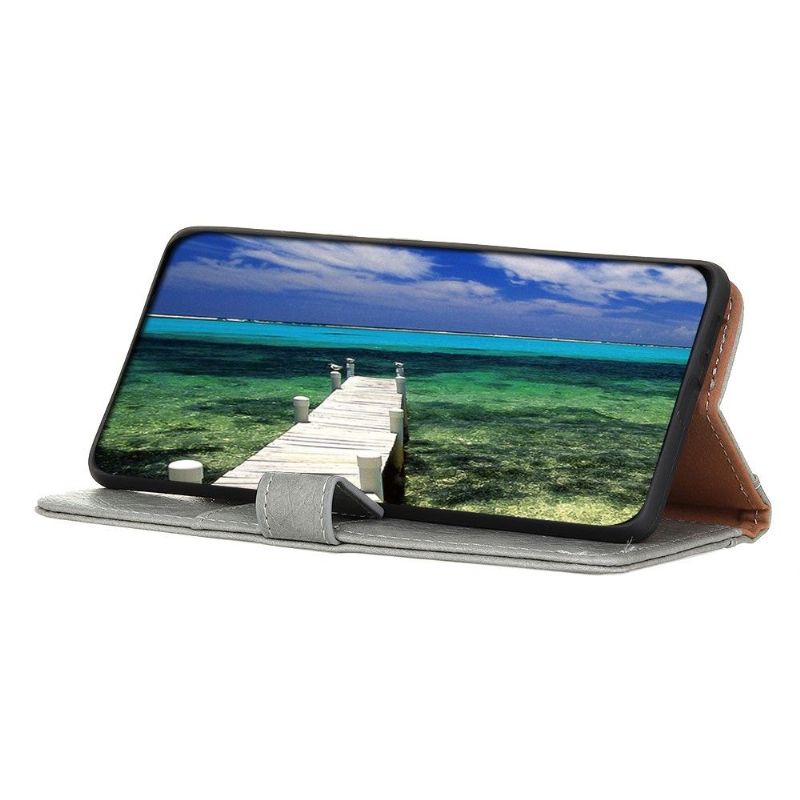 Flipové Pouzdro Na Xiaomi Redmi Note 8 2021 Umělá Kůže Nosorožce