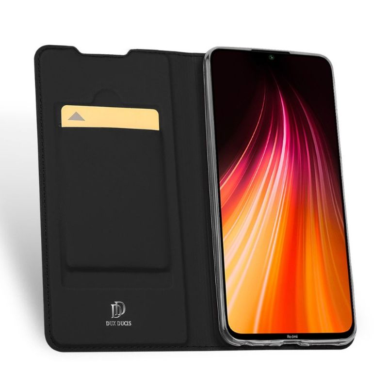 Kožené Pouzdro Na Xiaomi Redmi Note 8 2021 Saténový Povlak