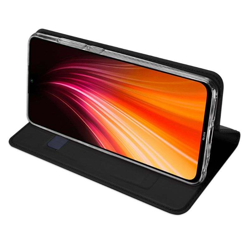 Kožené Pouzdro Na Xiaomi Redmi Note 8 2021 Saténový Povlak