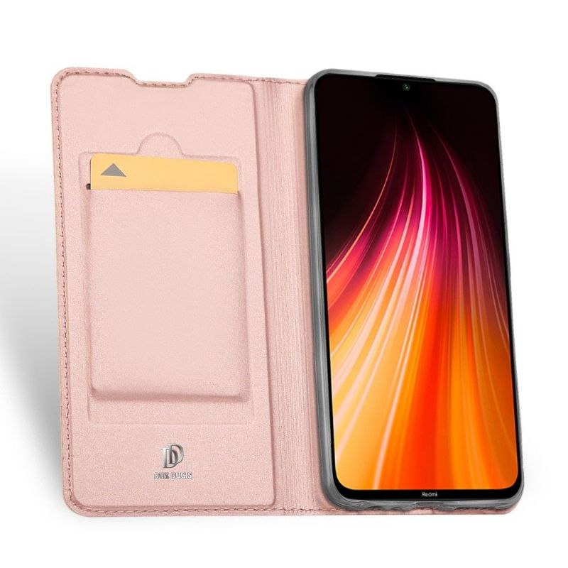 Kožené Pouzdro Na Xiaomi Redmi Note 8 2021 Saténový Povlak
