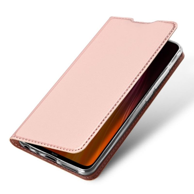 Kožené Pouzdro Na Xiaomi Redmi Note 8 2021 Saténový Povlak