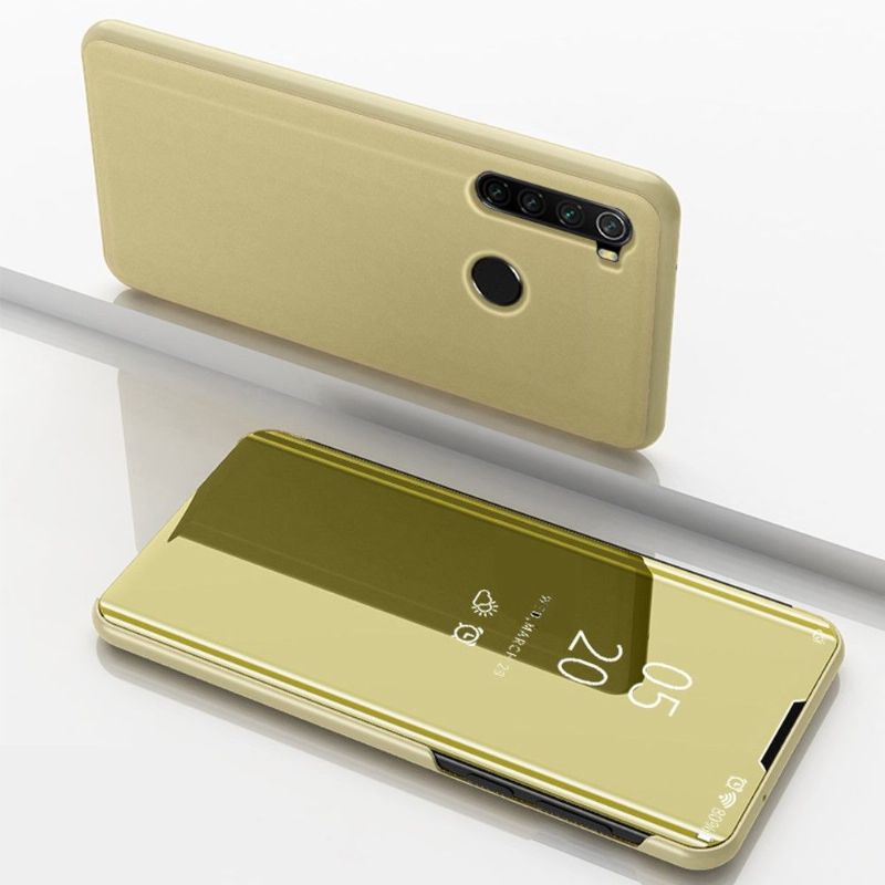 Kryty Na Mobil Na Xiaomi Redmi Note 8 2021 Flipové Pouzdro Zrcadlový Efekt