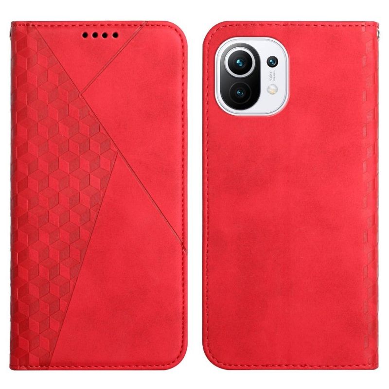 Flipové Pouzdro Na Xiaomi Mi 11 Lite 5G NE / Mi 11 Lite / Mi 11 Lite 5G Geometrie Krychle