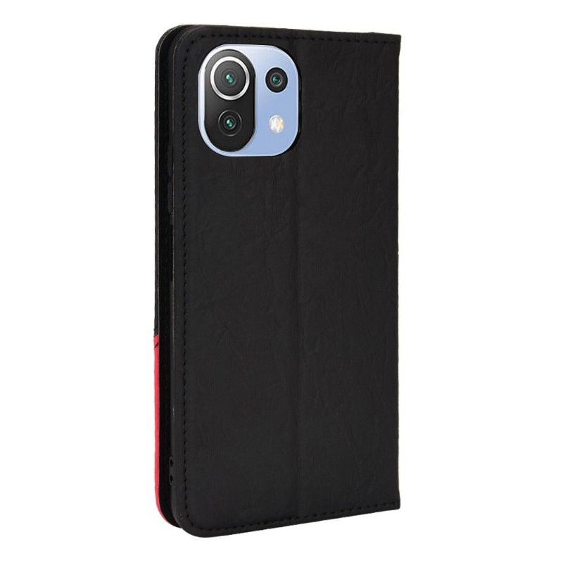 Flipové Pouzdro Na Xiaomi Mi 11 Lite 5G NE / Mi 11 Lite / Mi 11 Lite 5G Kožené Pouzdro Retro Umělá Kůže