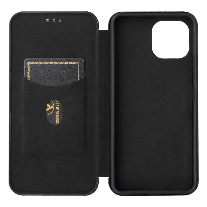 Flipové Pouzdro Na Xiaomi Mi 11 Lite 5G NE / Mi 11 Lite / Mi 11 Lite 5G Koženka Z Uhlíkových Vláken