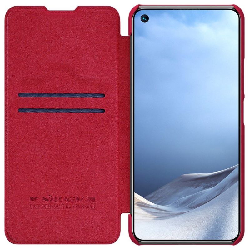 Flipové Pouzdro Na Xiaomi Mi 11 Lite 5G NE / Mi 11 Lite / Mi 11 Lite 5G Kožený Efekt Řady Qin
