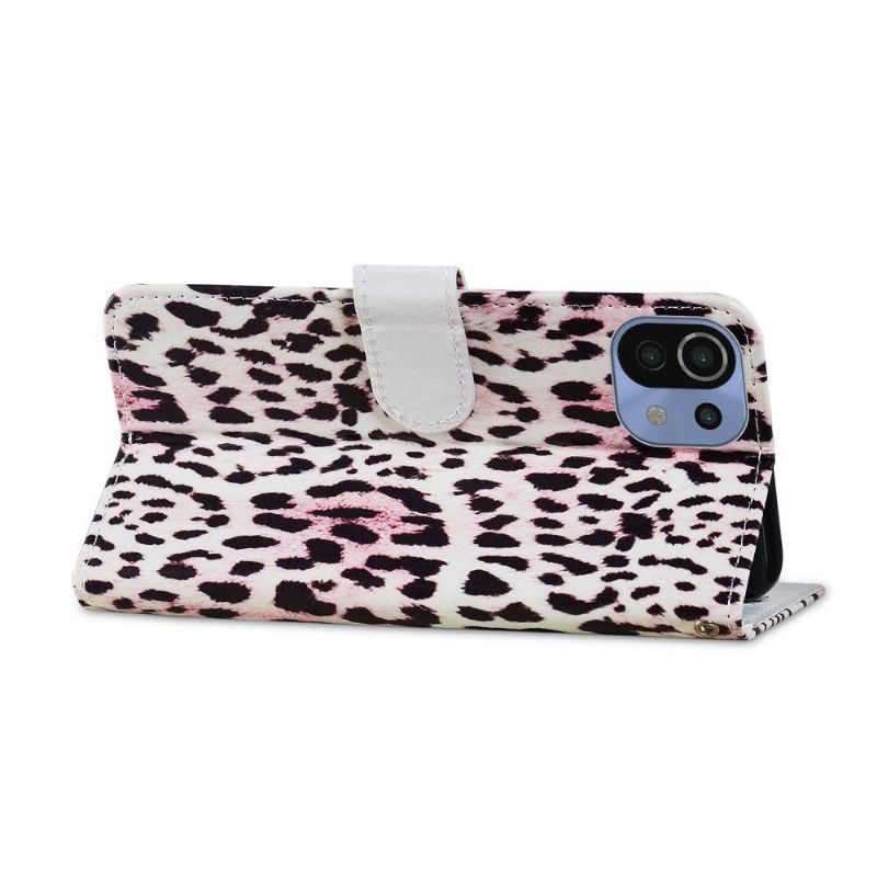 Flipové Pouzdro Na Xiaomi Mi 11 Lite 5G NE / Mi 11 Lite / Mi 11 Lite 5G Leopardí Vzor