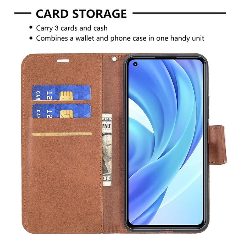Flipové Pouzdro Na Xiaomi Mi 11 Lite 5G NE / Mi 11 Lite / Mi 11 Lite 5G Marta Matná Umělá Kůže