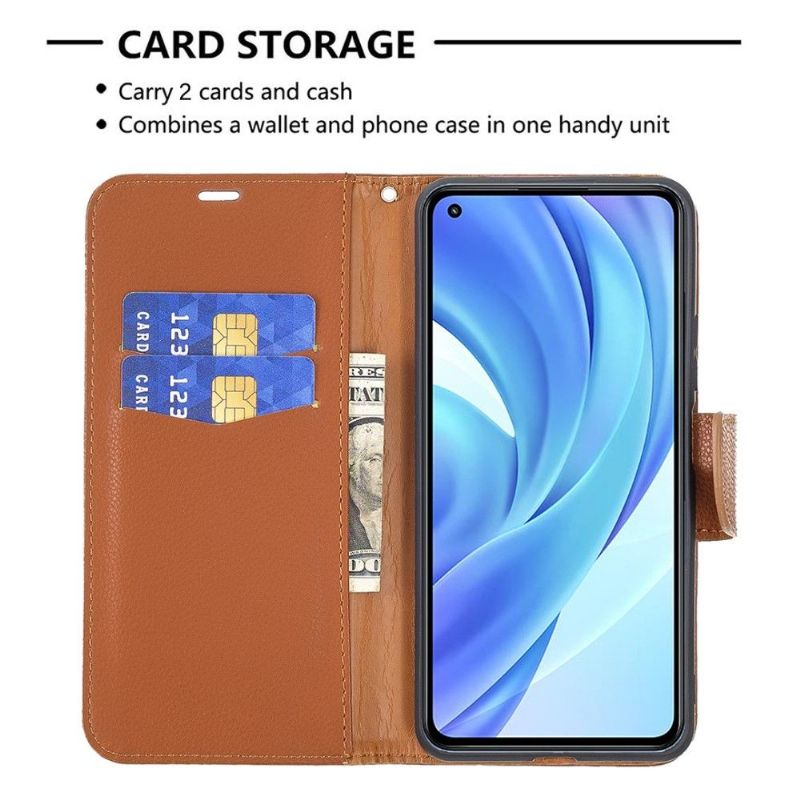 Flipové Pouzdro Na Xiaomi Mi 11 Lite 5G NE / Mi 11 Lite / Mi 11 Lite 5G Umělá Kůže Marta Zrnitá