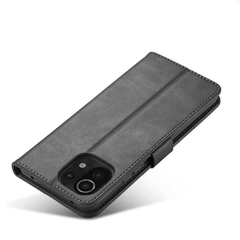 Kožené Pouzdro Folio Na Xiaomi Mi 11 Lite 5G NE / Mi 11 Lite / Mi 11 Lite 5G Flipové Pouzdro Kožený Efekt Lc.imeeke