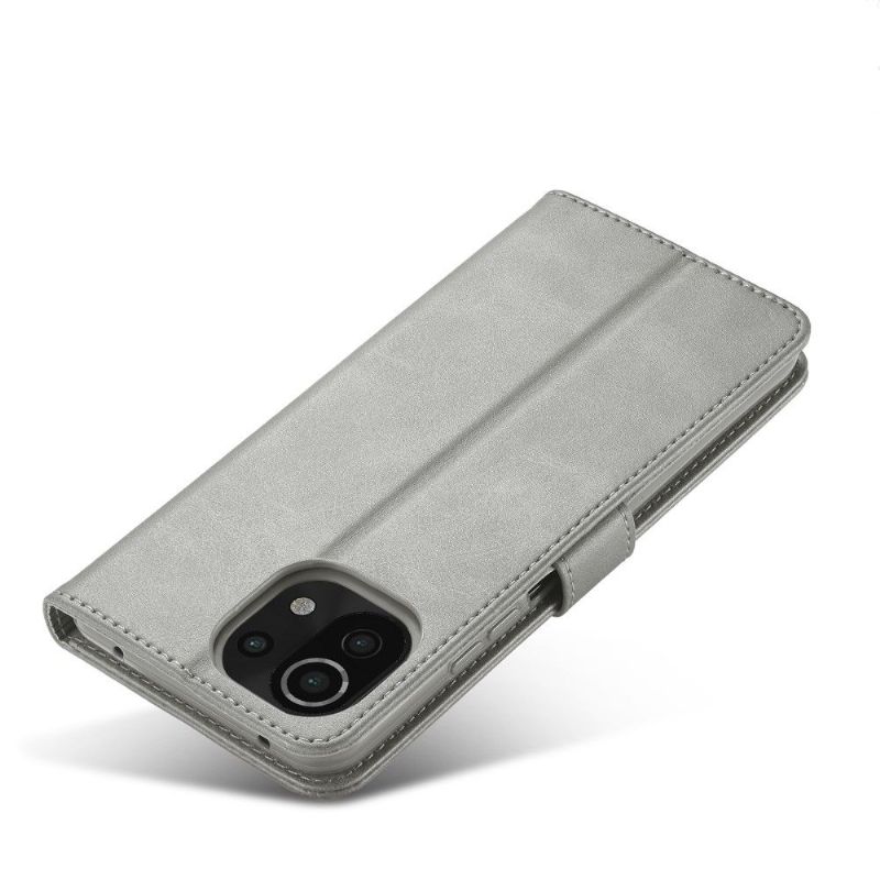 Kožené Pouzdro Folio Na Xiaomi Mi 11 Lite 5G NE / Mi 11 Lite / Mi 11 Lite 5G Flipové Pouzdro Kožený Efekt Lc.imeeke