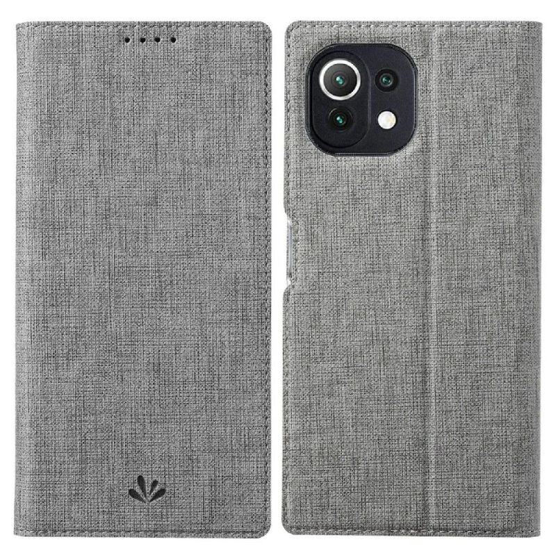 Kožené Pouzdro Folio Na Xiaomi Mi 11 Lite 5G NE / Mi 11 Lite / Mi 11 Lite 5G Funkce Podpory Rovnátek