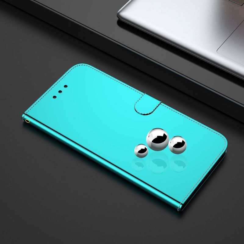 Kožené Pouzdro Na Xiaomi Mi 11 Lite 5G NE / Mi 11 Lite / Mi 11 Lite 5G Zrcadlový Efekt Z Umělé Kůže