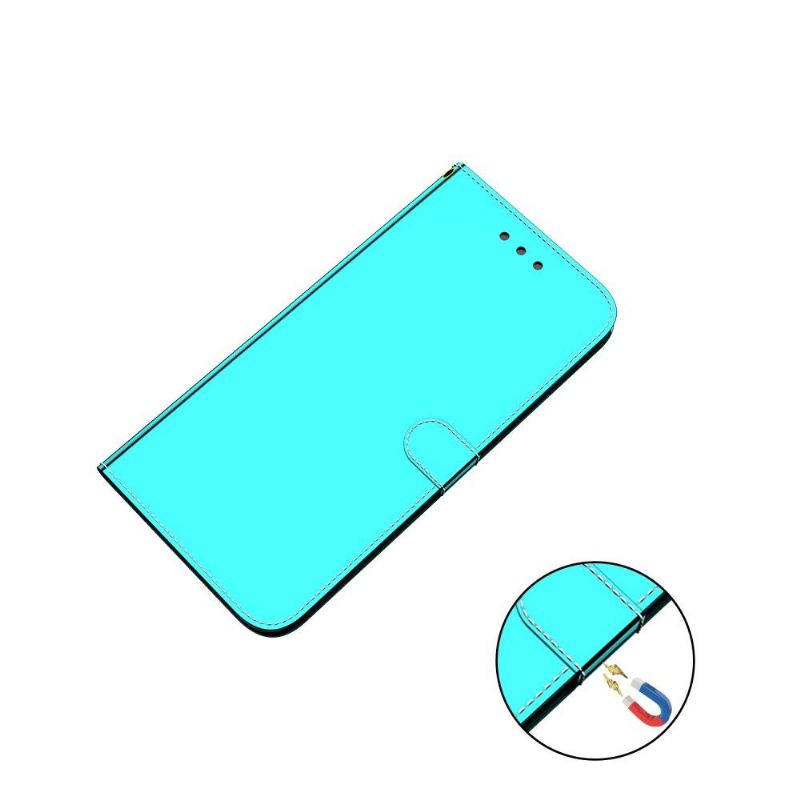Kožené Pouzdro Na Xiaomi Mi 11 Lite 5G NE / Mi 11 Lite / Mi 11 Lite 5G Zrcadlový Efekt Z Umělé Kůže