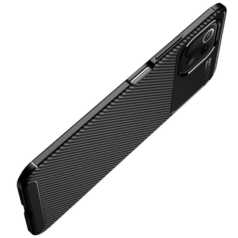Kryt Na Xiaomi Mi 11 Lite 5G NE / Mi 11 Lite / Mi 11 Lite 5G Kvalitní Karbonový Silikon