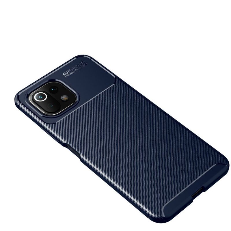 Kryt Na Xiaomi Mi 11 Lite 5G NE / Mi 11 Lite / Mi 11 Lite 5G Kvalitní Karbonový Silikon