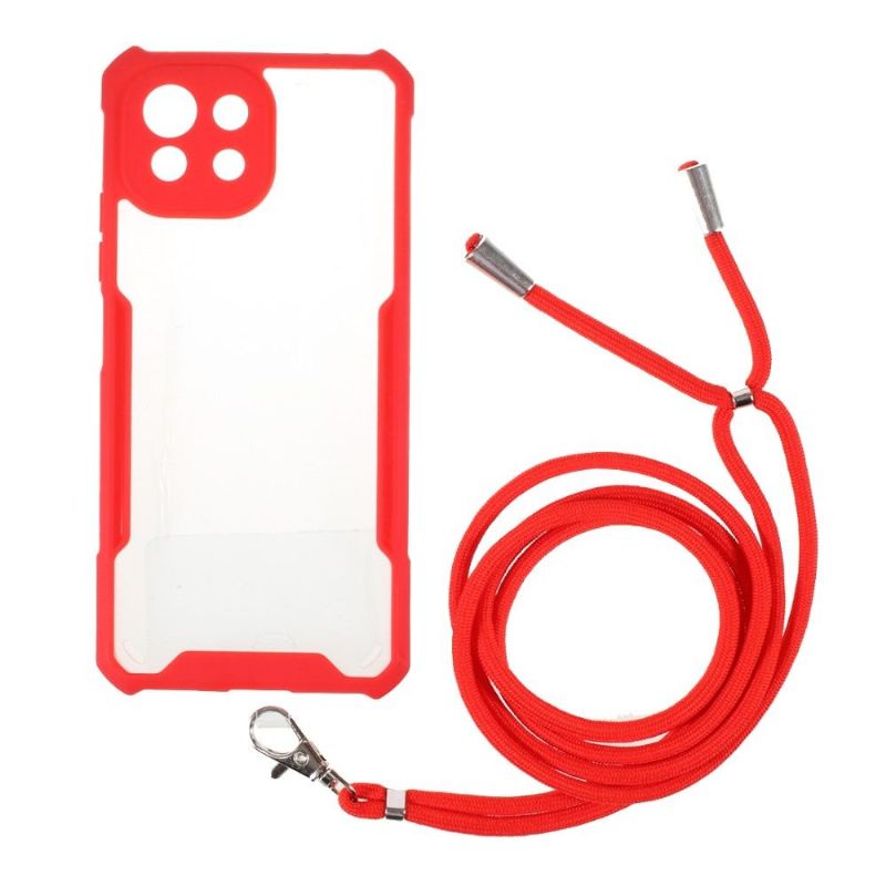 Kryt Na Xiaomi Mi 11 Lite 5G NE / Mi 11 Lite / Mi 11 Lite 5G Na Lana Transparentní Sana