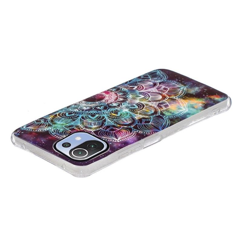 Kryt Na Xiaomi Mi 11 Lite 5G NE / Mi 11 Lite / Mi 11 Lite 5G Svítící Barevná Mandala