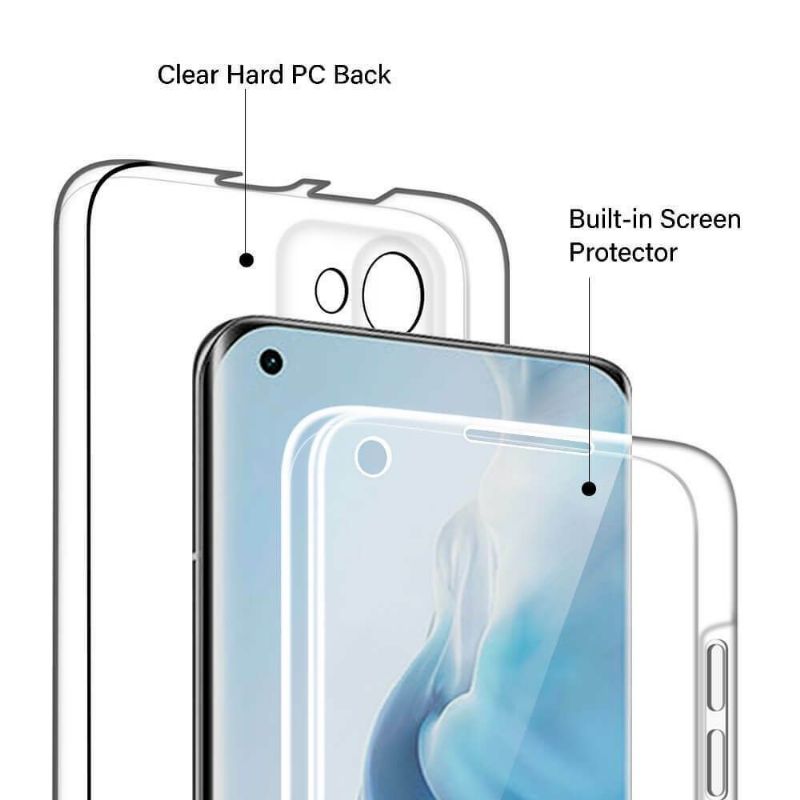 Kryt Na Xiaomi Mi 11 Lite 5G NE / Mi 11 Lite / Mi 11 Lite 5G Vymazat Přední A Zadní Stranu