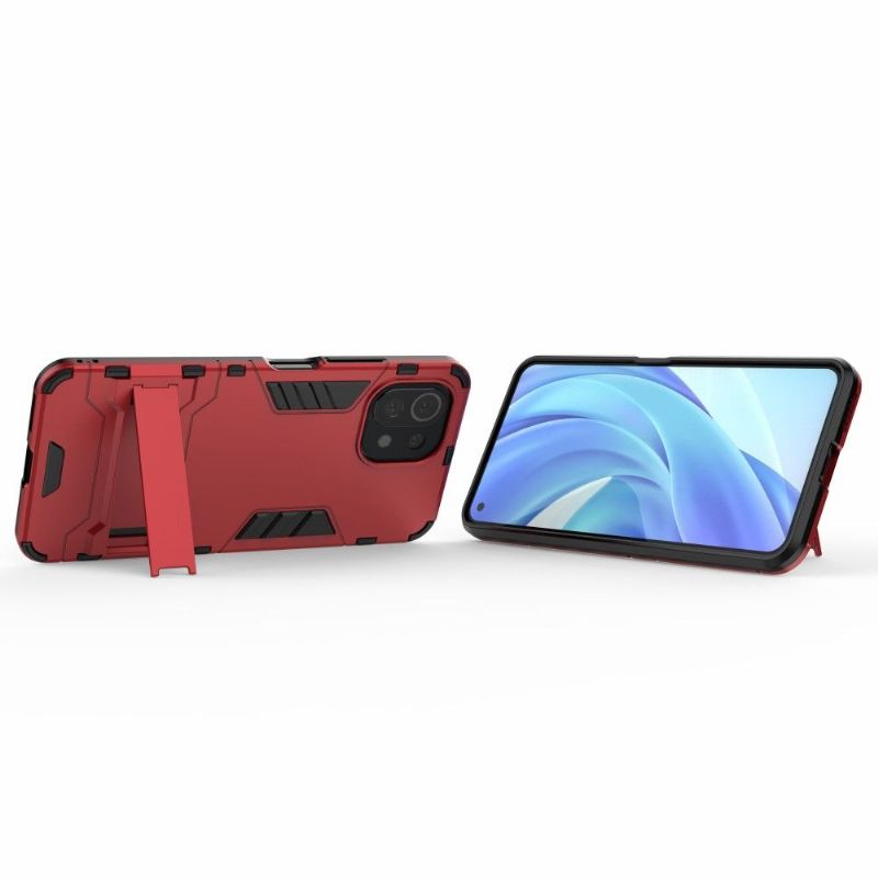 Kryty Na Mobil Na Xiaomi Mi 11 Lite 5G NE / Mi 11 Lite / Mi 11 Lite 5G Cool Guard S Integrovaným Stojanem