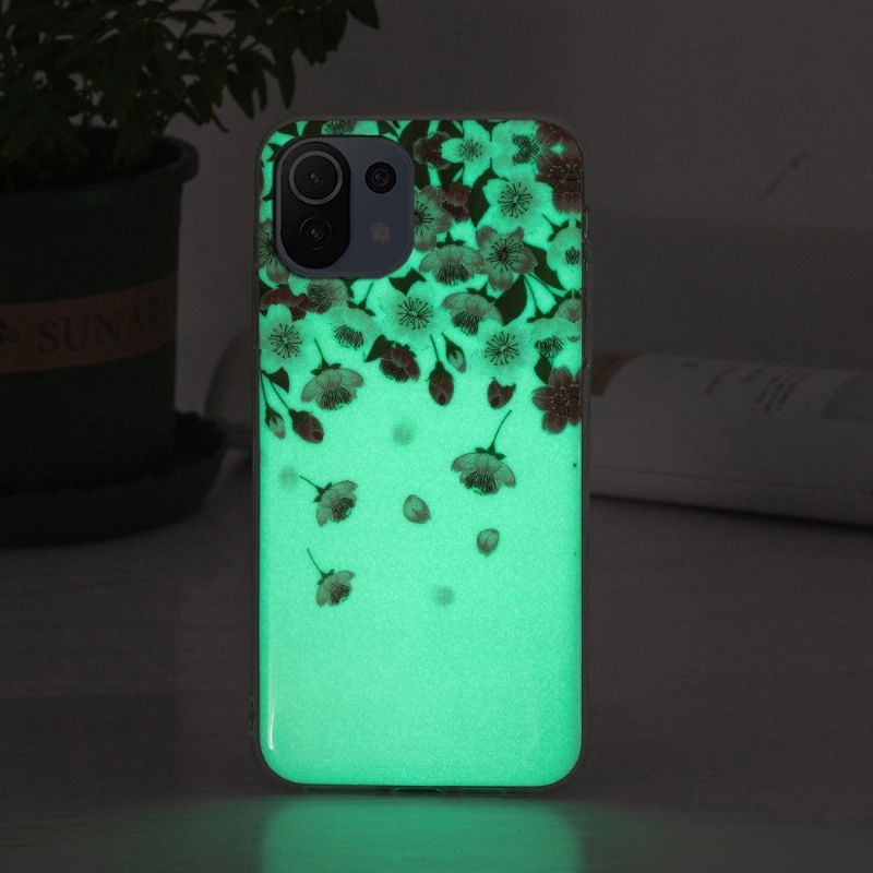 Kryty Na Mobil Na Xiaomi Mi 11 Lite 5G NE / Mi 11 Lite / Mi 11 Lite 5G Fluorescenční Květiny