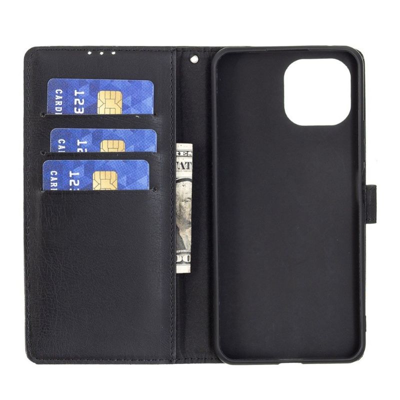 Pouzdra Na Xiaomi Mi 11 Lite 5G NE / Mi 11 Lite / Mi 11 Lite 5G Flipové Pouzdro Retro Umělá Kůže