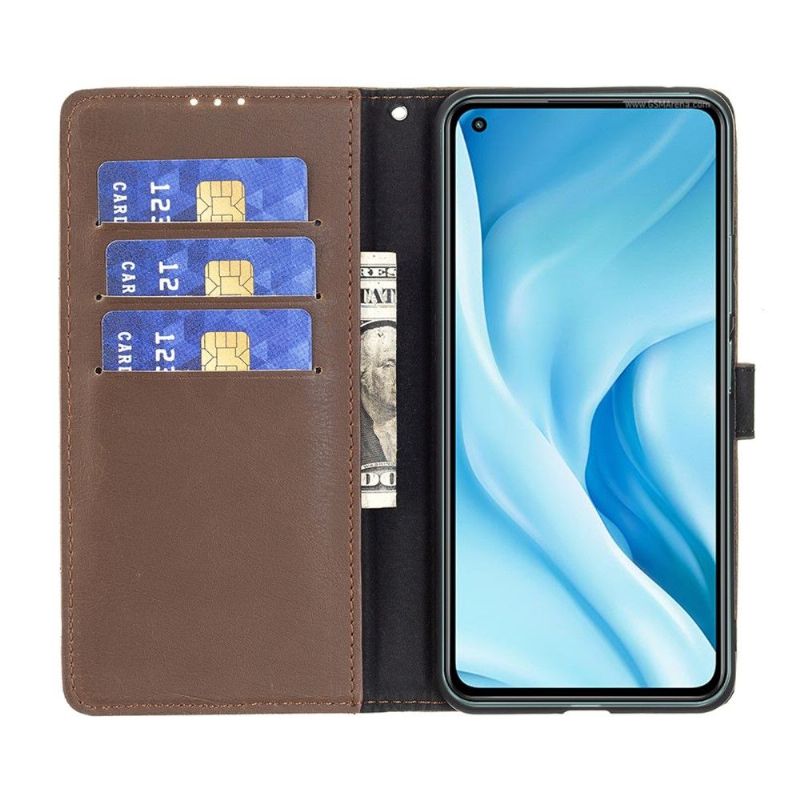 Pouzdra Na Xiaomi Mi 11 Lite 5G NE / Mi 11 Lite / Mi 11 Lite 5G Flipové Pouzdro Retro Umělá Kůže