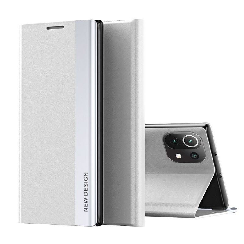Pouzdra Na Xiaomi Mi 11 Lite 5G NE / Mi 11 Lite / Mi 11 Lite 5G Obchodní Magnet S Koženým Efektem