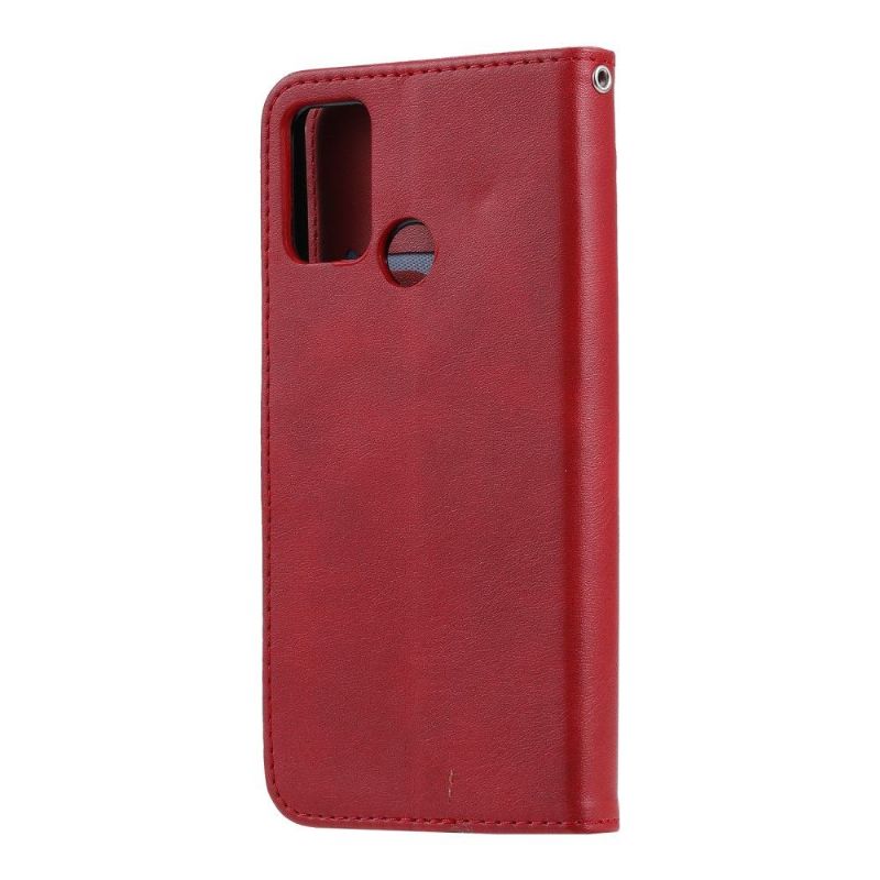 Flipové Pouzdro Na Honor 9A Funkce Podpory Kapsy Na Zip