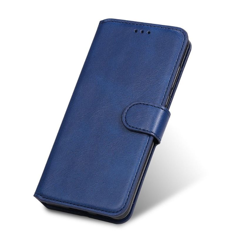 Flipové Pouzdro Na Honor 9A Klasický Kožený Držák Karet S Efekty