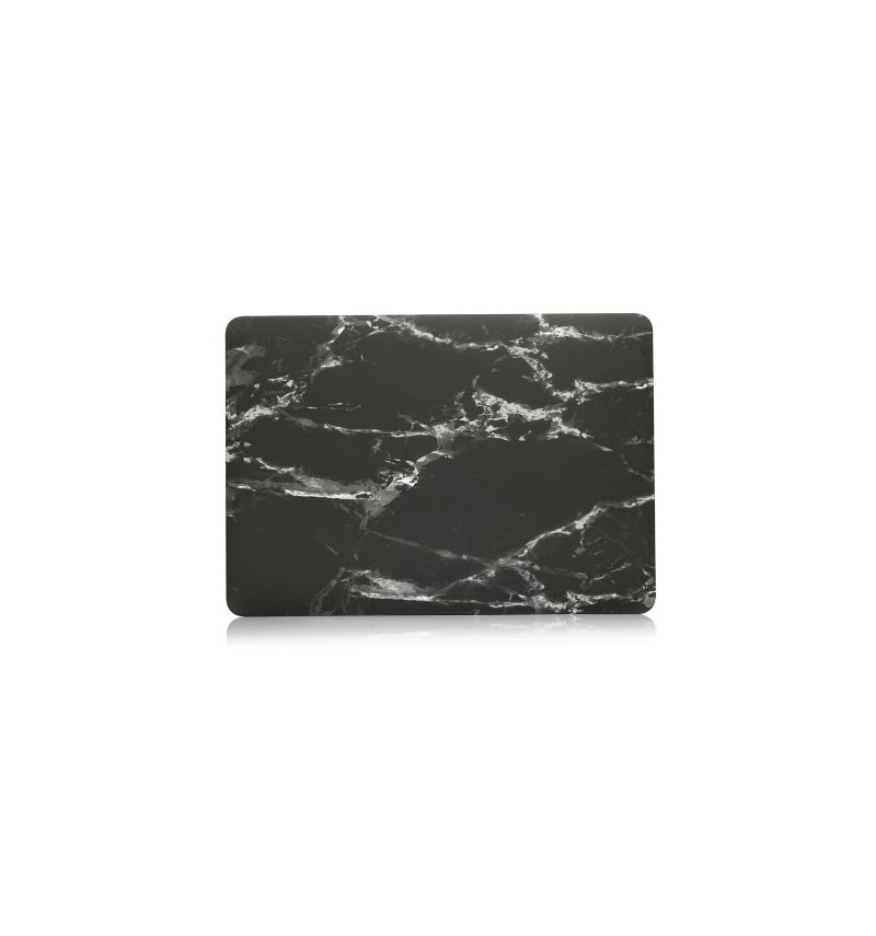 Macbook Air 13Palcový 2018 – Mramorový Potisk – Černá/Bílá