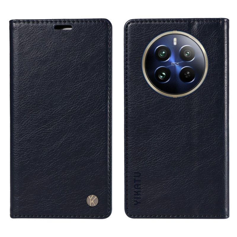 Kožené Pouzdro Folio Na Realme 12 Pro / 12 Pro Plus Yikatu