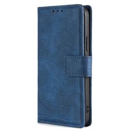 Kožený Kryt Realme 12 Pro / 12 Pro Plus Krokodýlí Styl