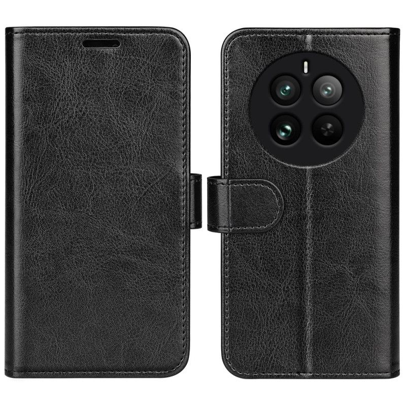 Kožený Kryt Realme 12 Pro / 12 Pro Plus Vintage Umělá Kůže