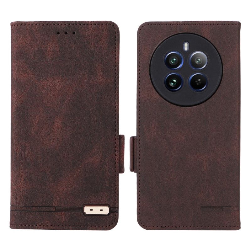 Peněženková Pouzdra Realme 12 Pro / 12 Pro Plus Kryty Na Mobil Retro Styl
