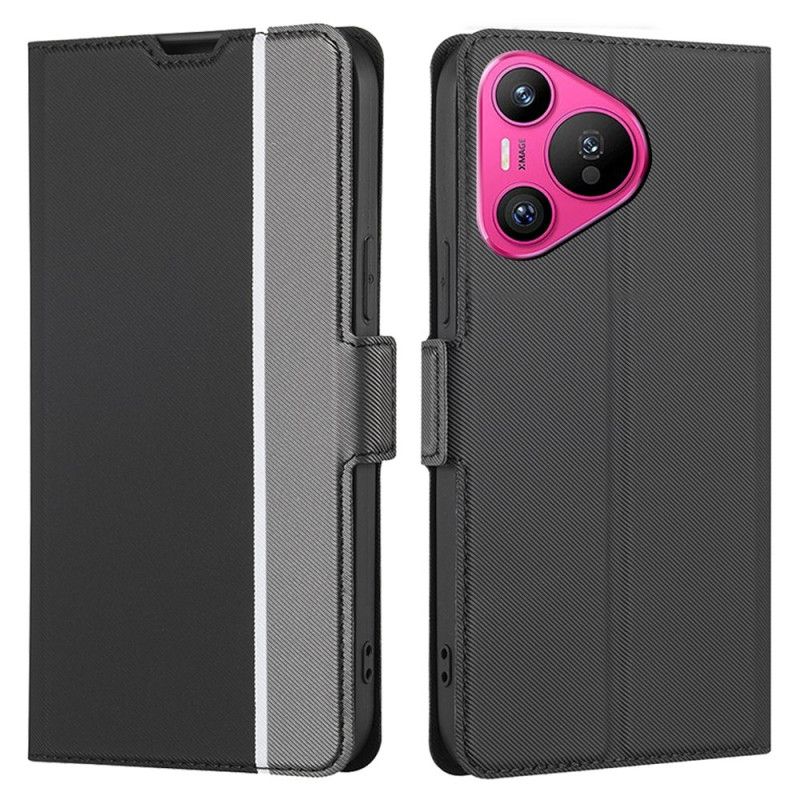 Kožený Kryt Huawei Pura 70 Držitel Karty