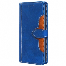 Kožený Kryt Huawei Pura 70 Květinový Design