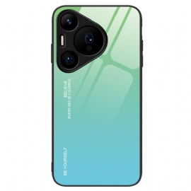 Kryt Na Huawei Pura 70 Buďte Sami Sebou Tvrzené Sklo