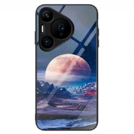 Kryt Na Huawei Pura 70 Tvrzené Sklo White Planet