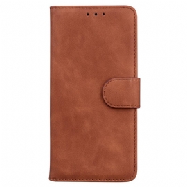 Flipové Pouzdro Na Realme C31 V Klasické Umělé Kůži