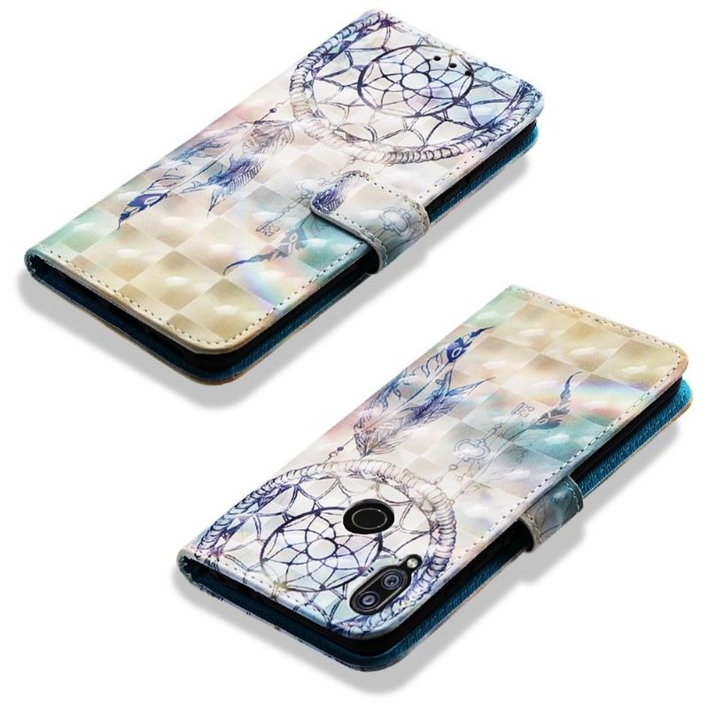 Flipové Pouzdro Na Xiaomi Redmi Note 7 Peněženkové Pouzdro Lapač Snů