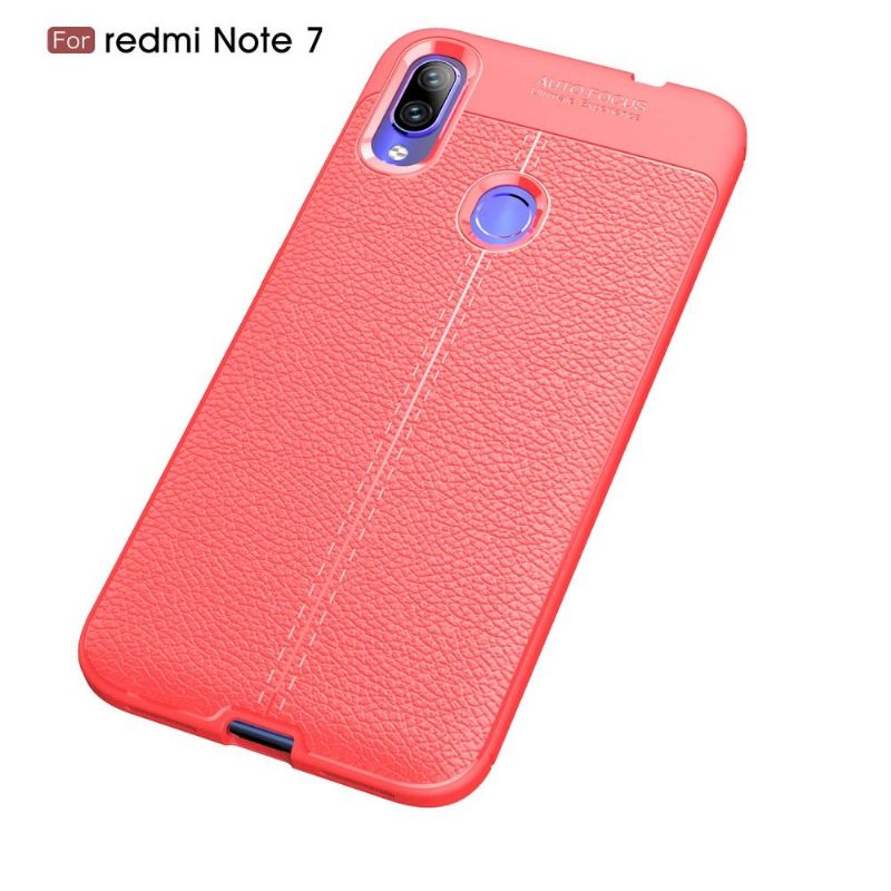 Kryt Na Xiaomi Redmi Note 7 Gel Pro Konečnou Úpravu Umělé Kůže