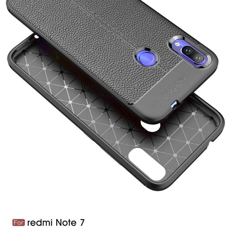 Kryt Na Xiaomi Redmi Note 7 Gel Pro Konečnou Úpravu Umělé Kůže