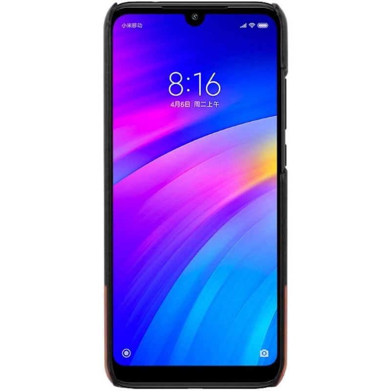 Kryt Na Xiaomi Redmi Note 7 Imak Bicolor Imitace Kůže - Černohnědá