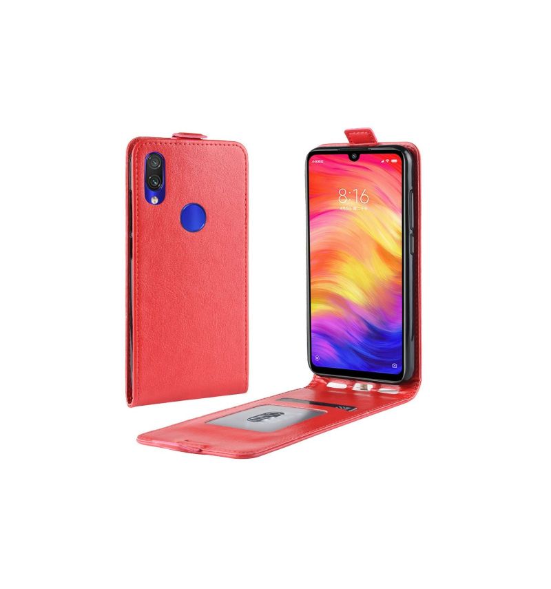 Pouzdra Na Xiaomi Redmi Note 7 Flipové Pouzdro Vertikální Umělá Kůže