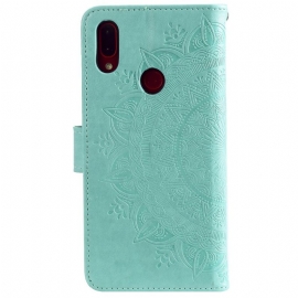 Pouzdra Na Xiaomi Redmi Note 7 Se Sun Mandala Lanyard