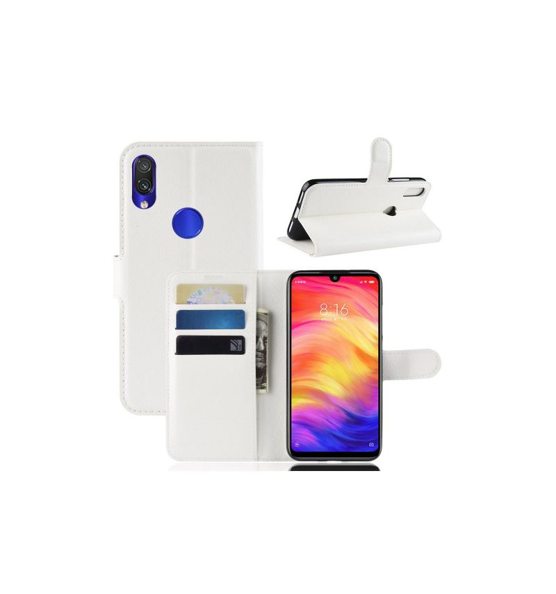 Pouzdra Na Xiaomi Redmi Note 7 Stylový Kožený Držák Na Karty